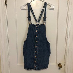 Denim Overall Dress